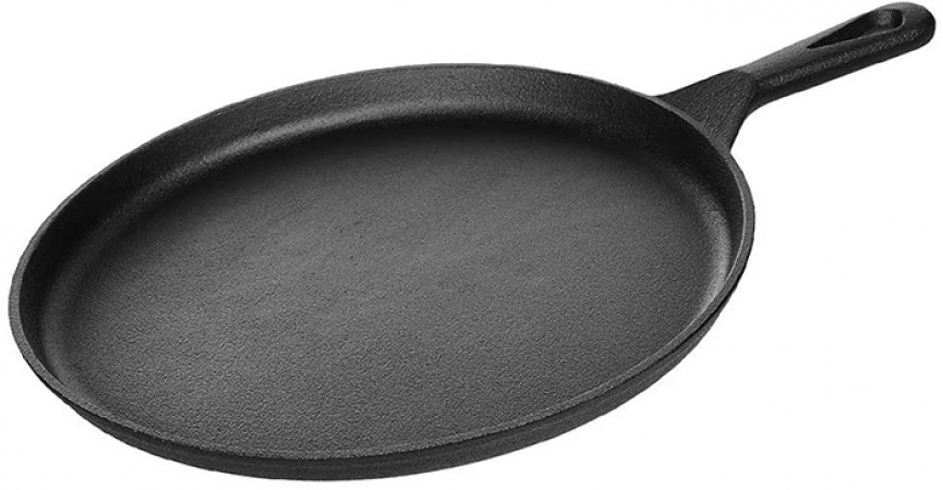 LODGE Cast Iron 14.5 Inch Round Pizza Pan / Griddle -Double Handled  P14P-USA