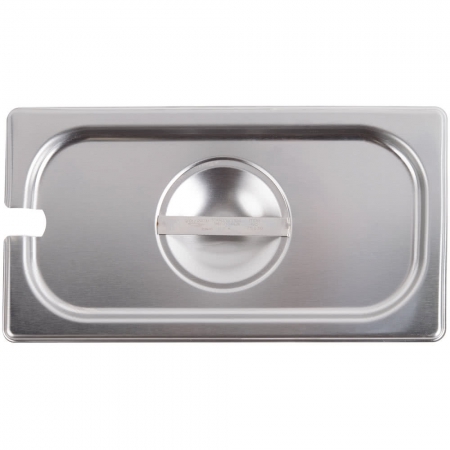 ABC 75239 1/3 Size Slotted Stainless Steel Steam Table Pan Cover